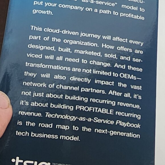 Technology as a Service Playbook by Thomas Lah and JB Wood Hardback Book - Picture 12 of 16